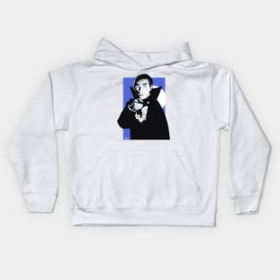 Bela Lugosi - An illustration by Paul Cemmick Kids Hoodie